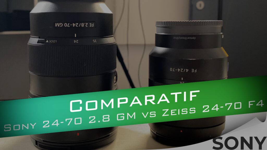 Comparatif Sony 24-70 f2.8 vs f4