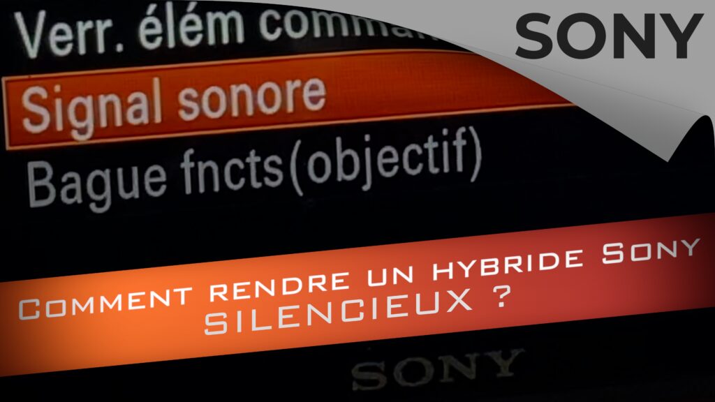Sony silencieux