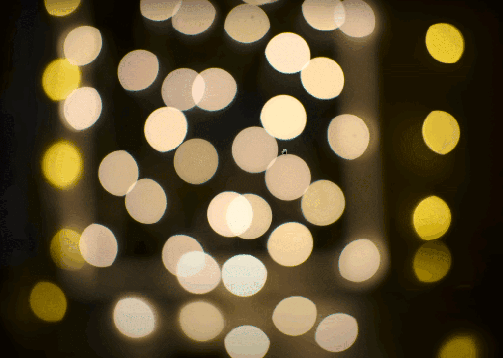 Billes rondes de bokeh avec le Viltrox 35mm f1.2